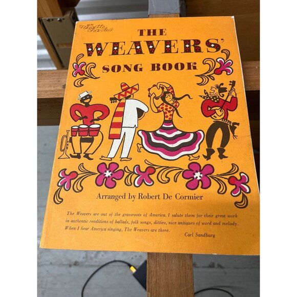 Vintage The Weavers Songbook by Robert De Cormier - Vintage Sheet Music Book - Picture 1 of 8